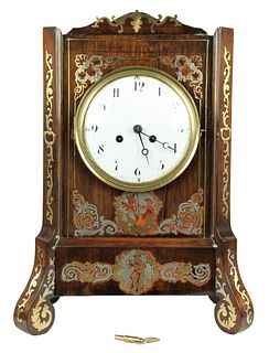 German Cabinette Toillete Clock