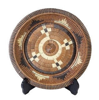 Native American & Southwestern Basketry Tray