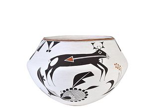 Emma Lewis (1931-2013)  Acoma Pottery Jar