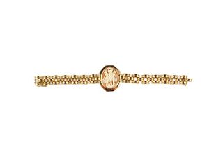 Three Graces Cameo Rose Gold Vintage Bracelet
