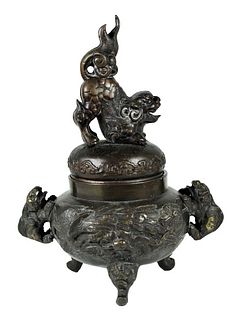 Chinese Bronze Incense Burner