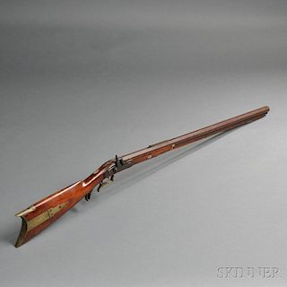 Kentucky-style Half-stock Percussion Rifle