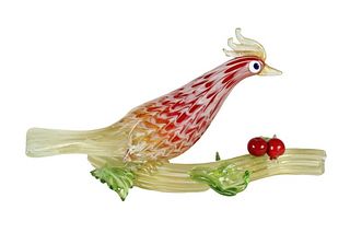 Italian Murano Glass Bird
