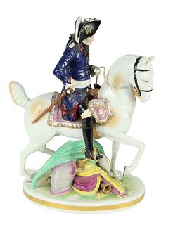 Napoleonic Porcelain Figure