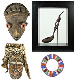 (4) African Tribal Artifacts