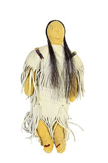 Native American Stuffed Doll