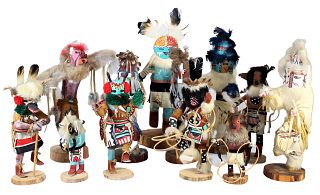 Hopi Hand Carved Kachina Doll Collection