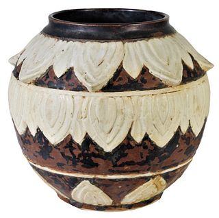Large Thai Globular Vase