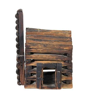Southwestern Vintage Log Cabin Box