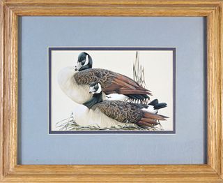 Art LaMay (b. 1938) American, Canada Geese Print