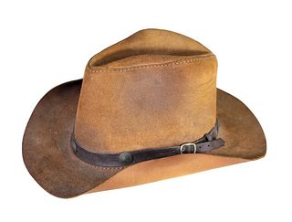 Comstock Leather Hat