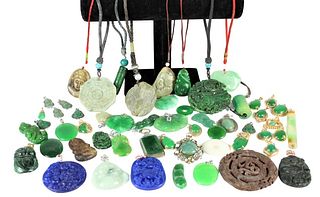 Collection of Jewel & Stone Pendants