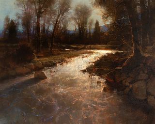 Brent Cotton (b. 1972); In the Warmth of the Evening Sun (2020)
