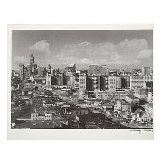 A. Aubrey Bodine. "Baltimore Skyline, 1955," Photo
