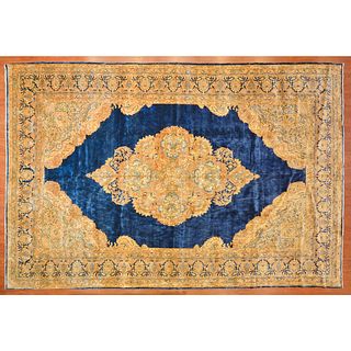 Semi-Antique Kerman Carpet, Persia, 11 x 17