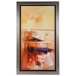 Pietro Piccoli. “Sailing into the Sublime," Oil