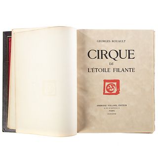 Georges Rouault. "Cirque de L'Etoile Filante" book