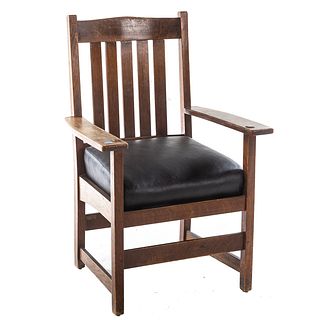 Stickley Mission Oak Arm Chair