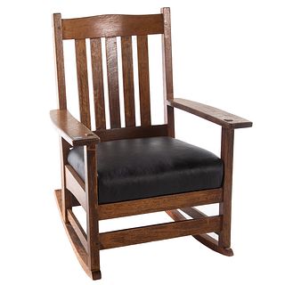 Stickley Mission Oak Rocking Chair