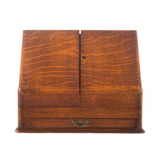 Victorian Oak Desk Box