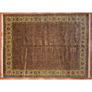 Indo Agra Carpet, India, 9 x 12