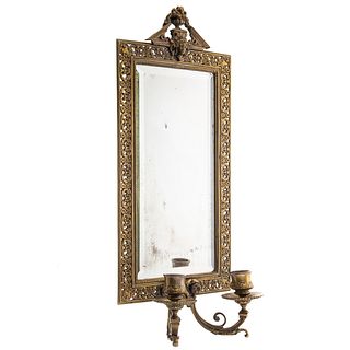 Tiffany Gilt Bronze Regency Style Mirror