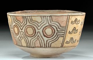 Large Indus Valley Polychrome Bowl