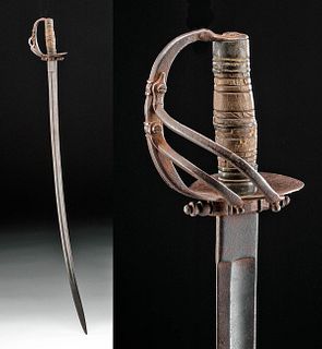 Early 19th C. Spanish Colonial Steel Saber