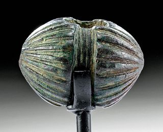 Stocky / Lethal Luristan Bronze Mace Head