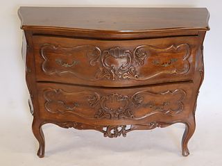 Finely Carved Italian Provincial Commode