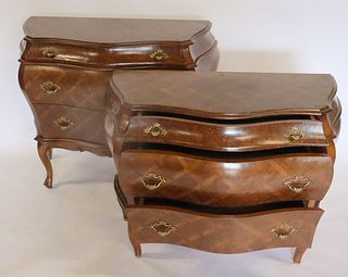 A Matched Pair Of Italian Commodes.
