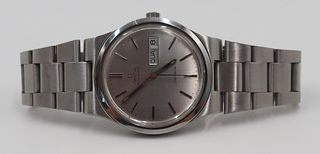 JEWELRY. Omega Automatic Geneve Stainless Watch.