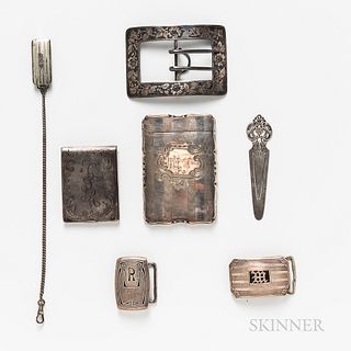Group of Sterling Silver Accessories