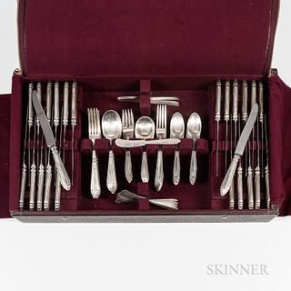 Reed & Barton "Oxford" Sterling Silver Partial Flatware Service
