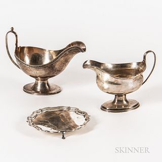 Three Pieces of Sterling Silver Hollowware