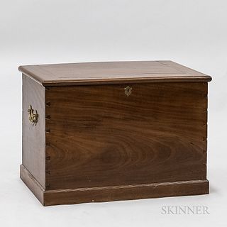 Large Wooden Silver Chest