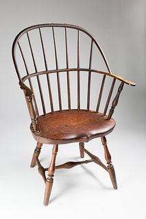 American Sack Back Windsor Armchair, circa 1790