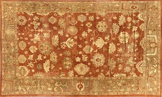 Contemporary Oushak Hand Woven Carpet