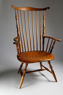 Nantucket Fan Back Windsor Armchair, circa 1780-1790