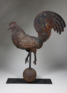 American Cast Iron and Sheet Iron Rooster Weathervane