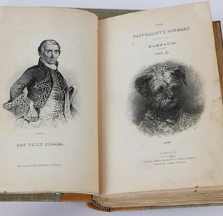 Books: Volumes IX & X, "The Naturalists Library. Mammalia. Dogs."