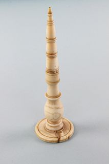 Whaler Made Turned Whale Ivory Pickwick, circa 1850