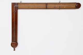 Extremely Rare Early Angle Barometer by John Oates - 1793-1831