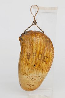 Masonic Sperm Whale Tooth, circa 1850