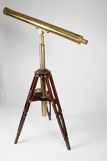 Albert Bardou Paris Brass Telescope, circa 1880