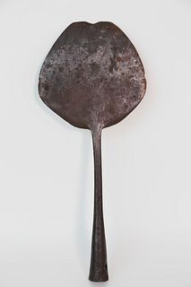 Unusual Wrought Iron Blubber Spade, circa 1840