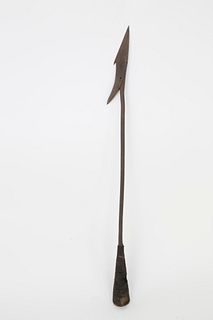 Wrought Iron Toggle Harpoon Initialed “ABR”, 19th Century