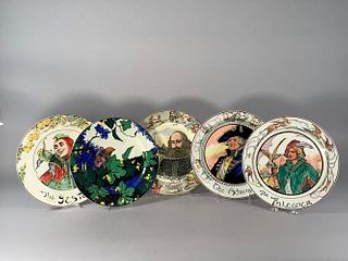 Five Royal Doulton Plates