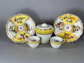 Assorted Antique Porcelain Lot, Meissen, English