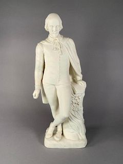 Minton Parian Figure of Shakespeare